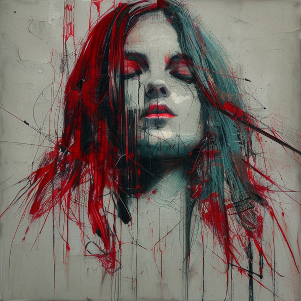 00058-1991092287-hyperrealistic portrait of a mysterious beatiful woman with flowing hair, by Guy Denning, Russ Mills, red face, beautiful, elusi.png