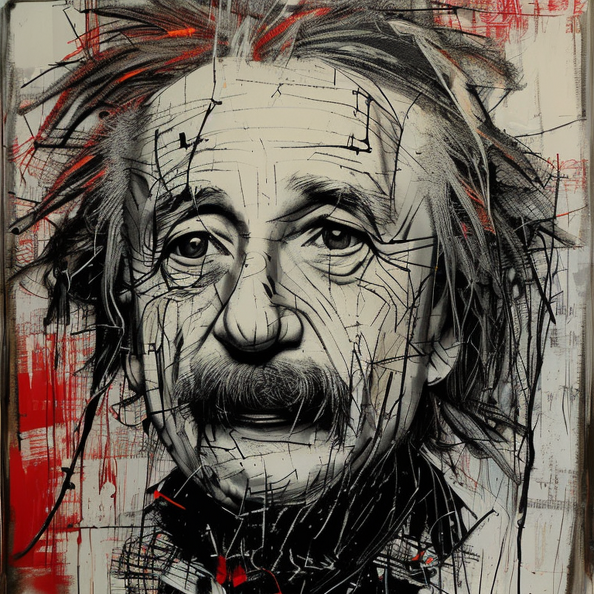 00246-691516581-hyperrealistic portrait of einstein, by Guy Denning, Russ Mills, beautiful, pen and ink, elusive, glitch art, hacking effects, g.png